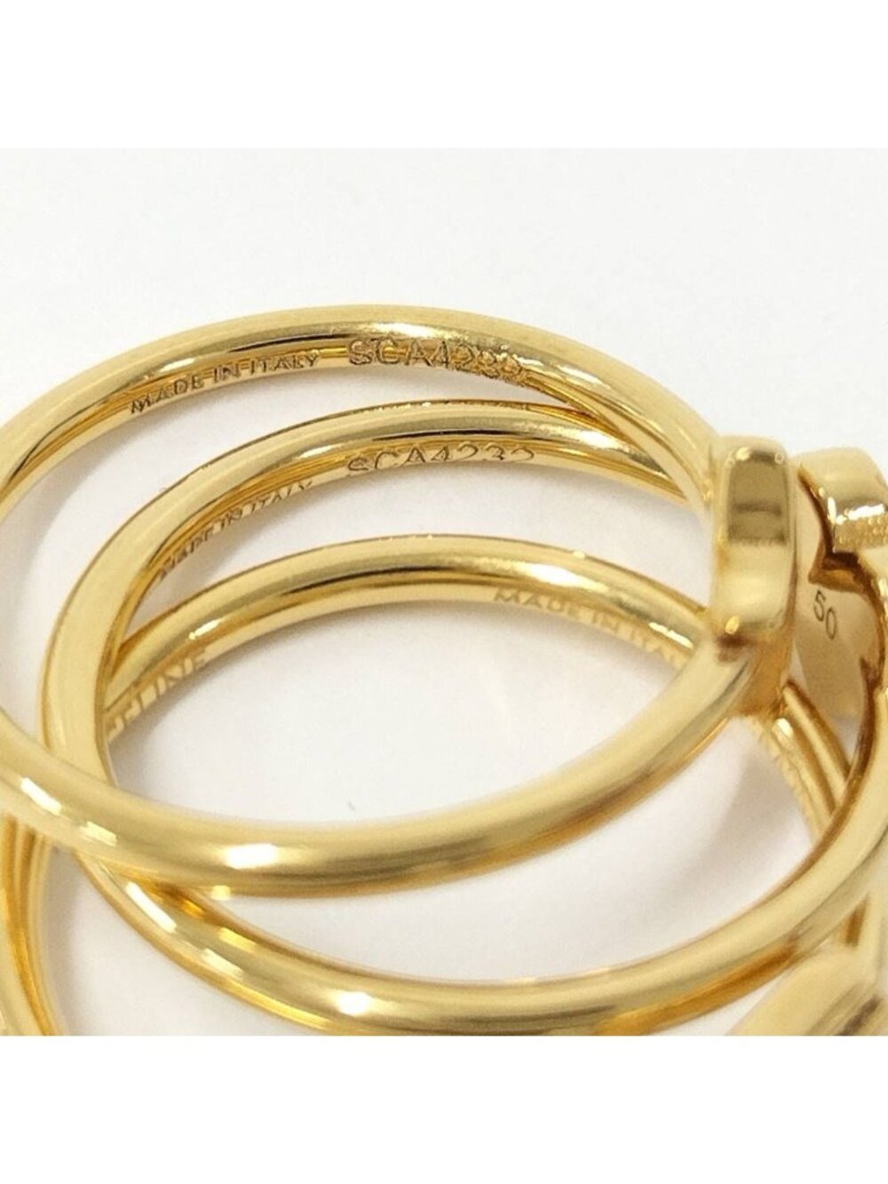 Celine Ring Star Heart Arc de Triomphe Plated - Picture 8 of 11
